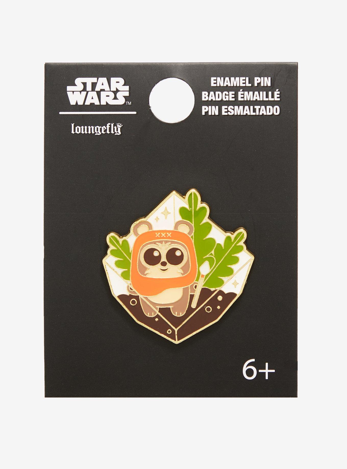 Loungefly Star Wars Wicket Ewok Terrarium Enamel Pin - BoxLunch Exclusive, , alternate