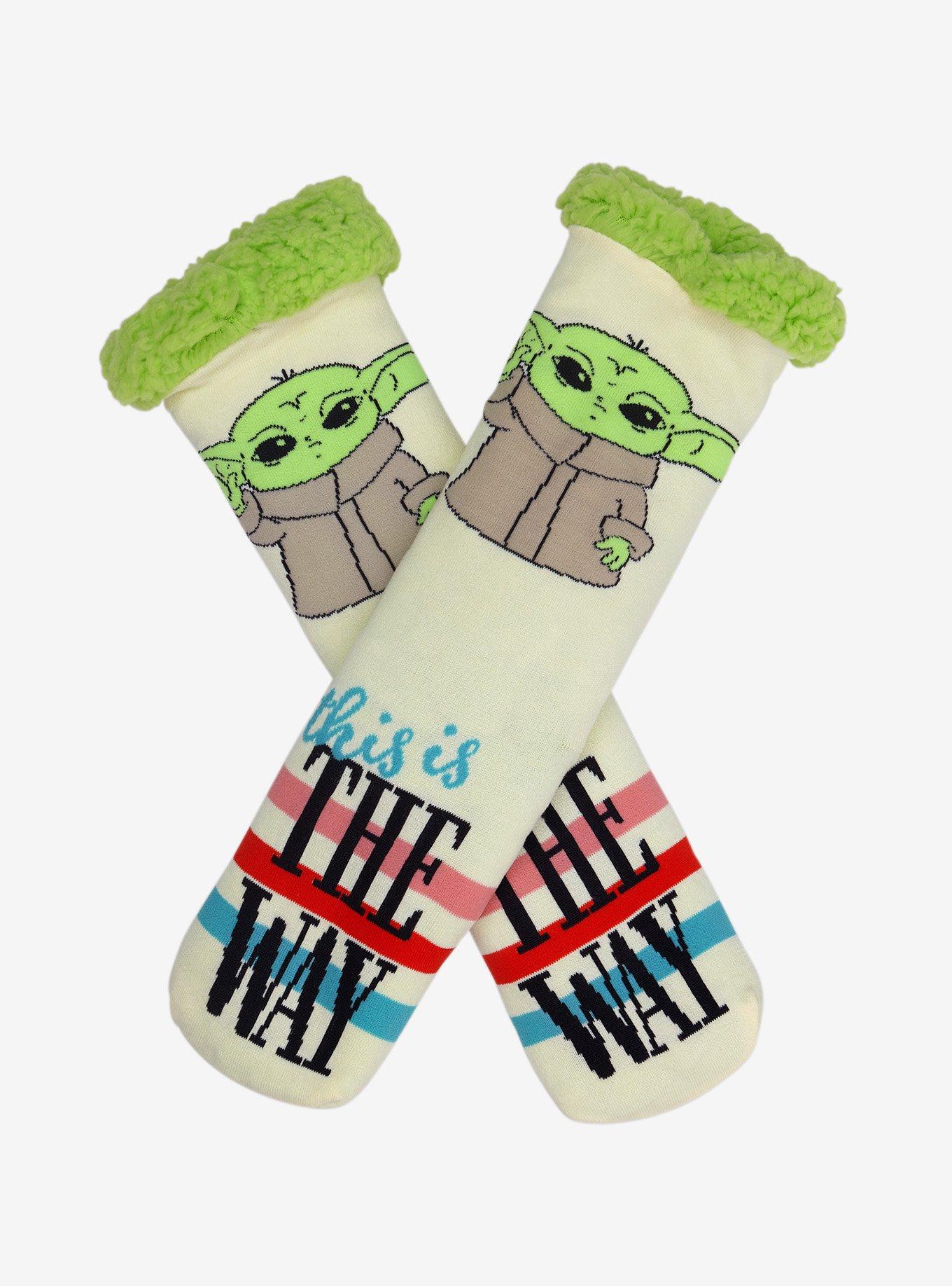 Star Wars The Mandalorian This Is The Way Cozy Socks, , alternate