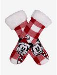 Disney Mickey Mouse Santa Cozy Socks, , alternate