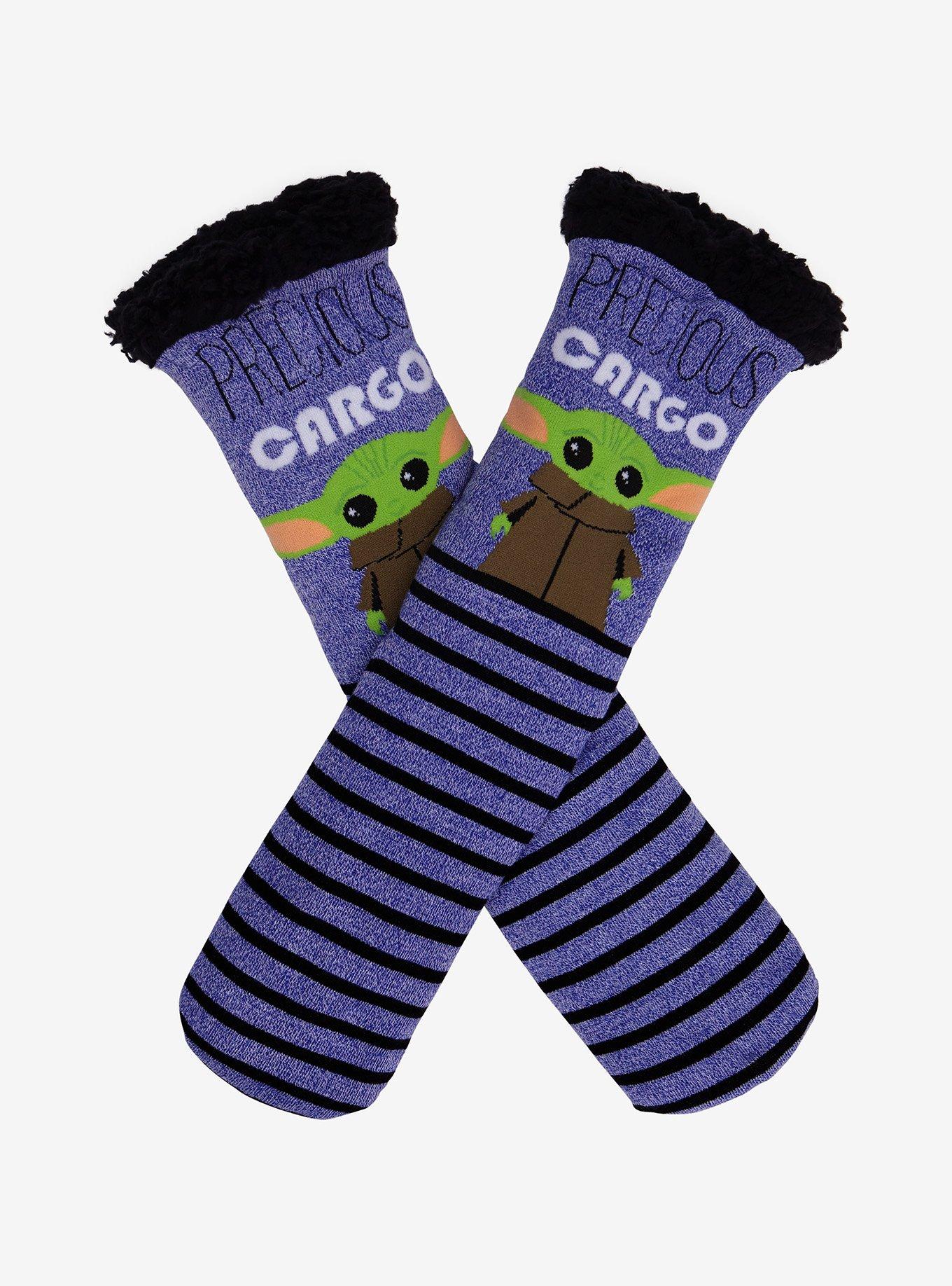 Star Wars The Mandalorian Precious Cargo Cozy Socks, , alternate
