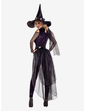 Midnight Violet Witch Costume, PURPLE, hi-res