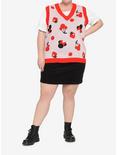 Her Universe Disney Minnie Mouse Fruit Girls Sweater Vest Plus Size, MULTI, alternate