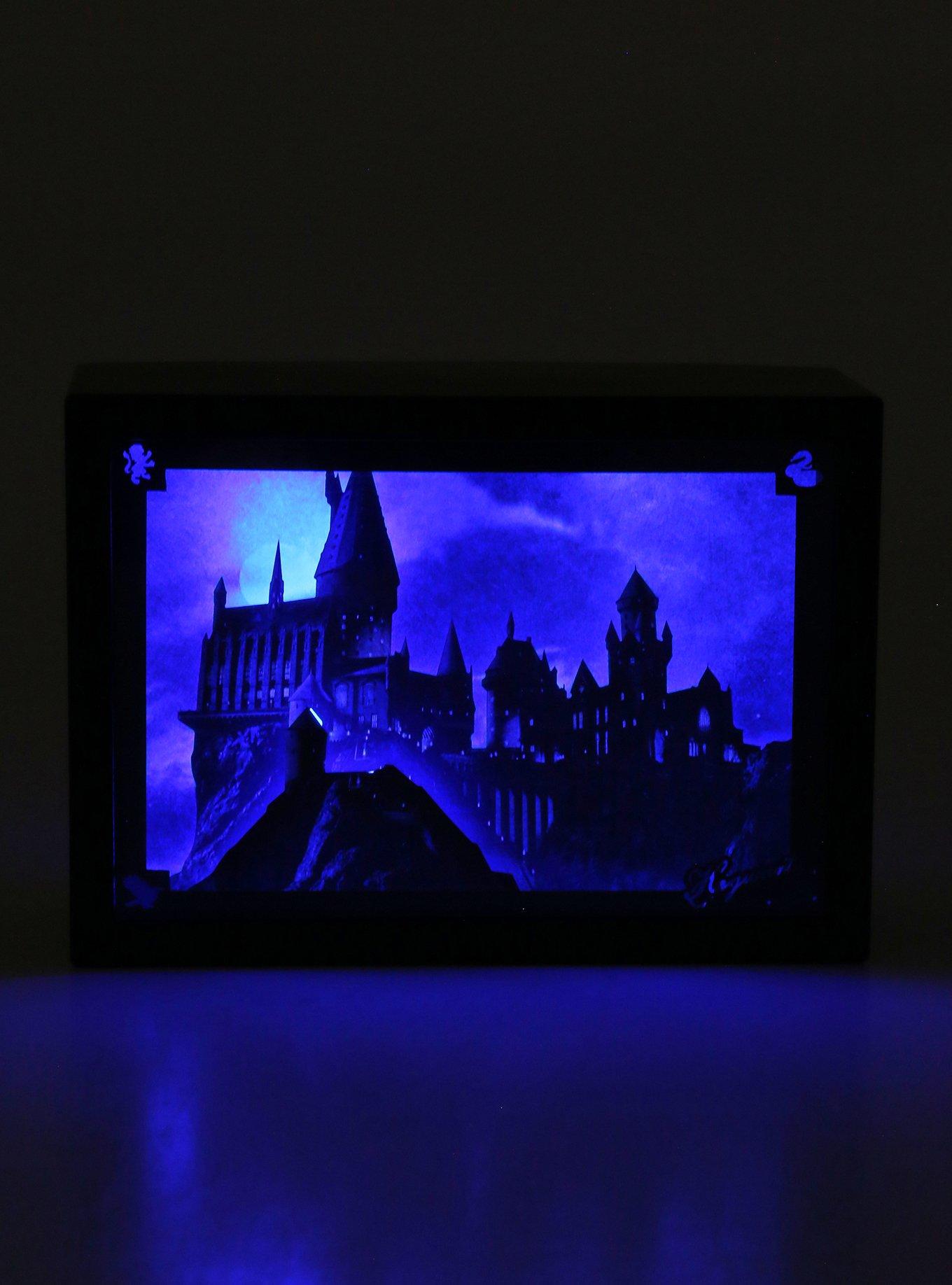 Harry Potter Hogwarts Scene Lit Light Box, , alternate