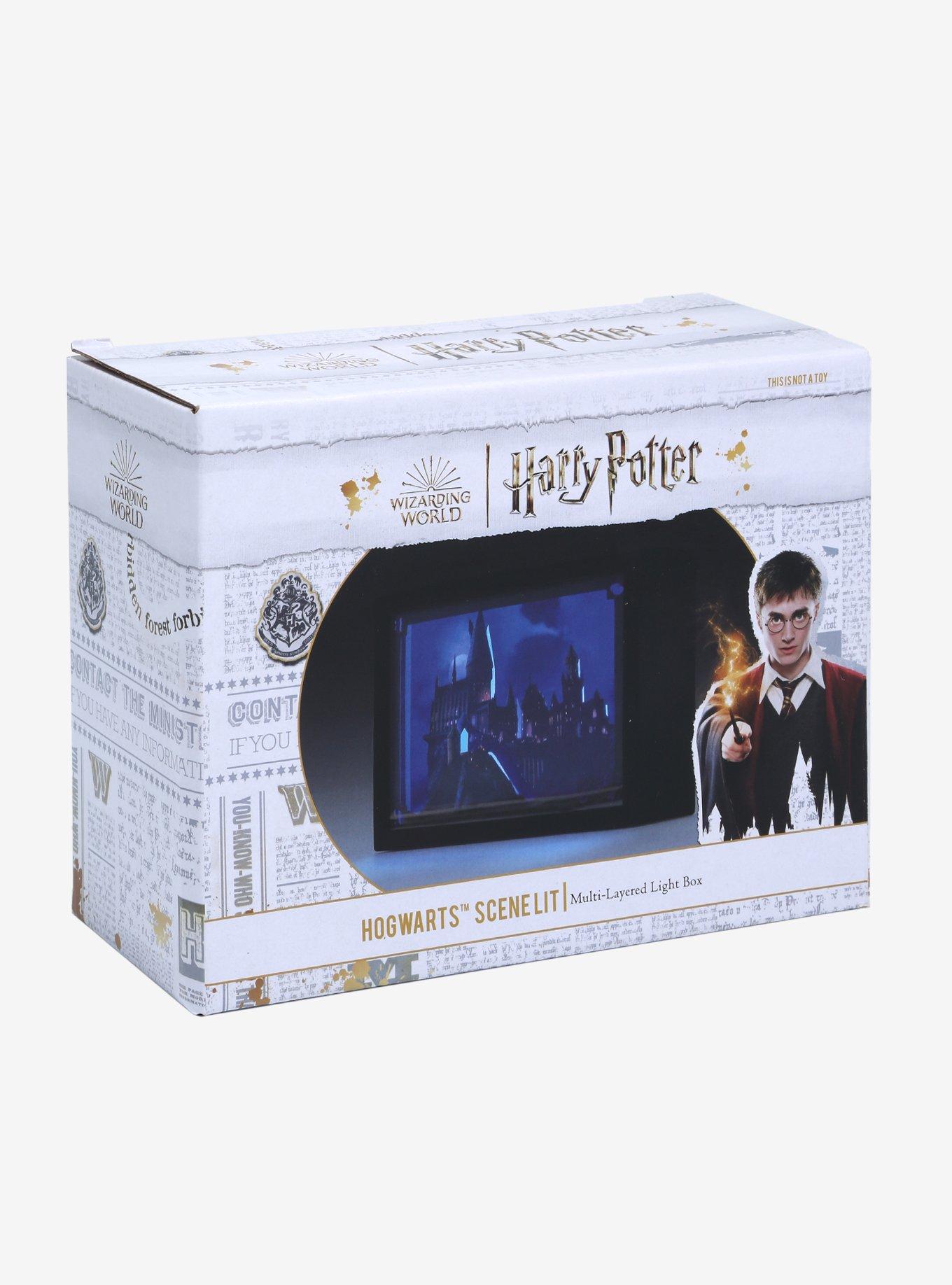 Harry Potter Hogwarts Scene Lit Light Box, , alternate