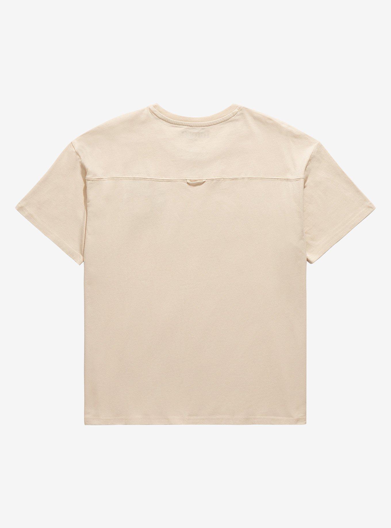 Her Universe Studio Ghibli My Neighbor Totoro Totoros Retro Stripe Women's T-Shirt - BoxLunch Exclusive, NATURAL, alternate