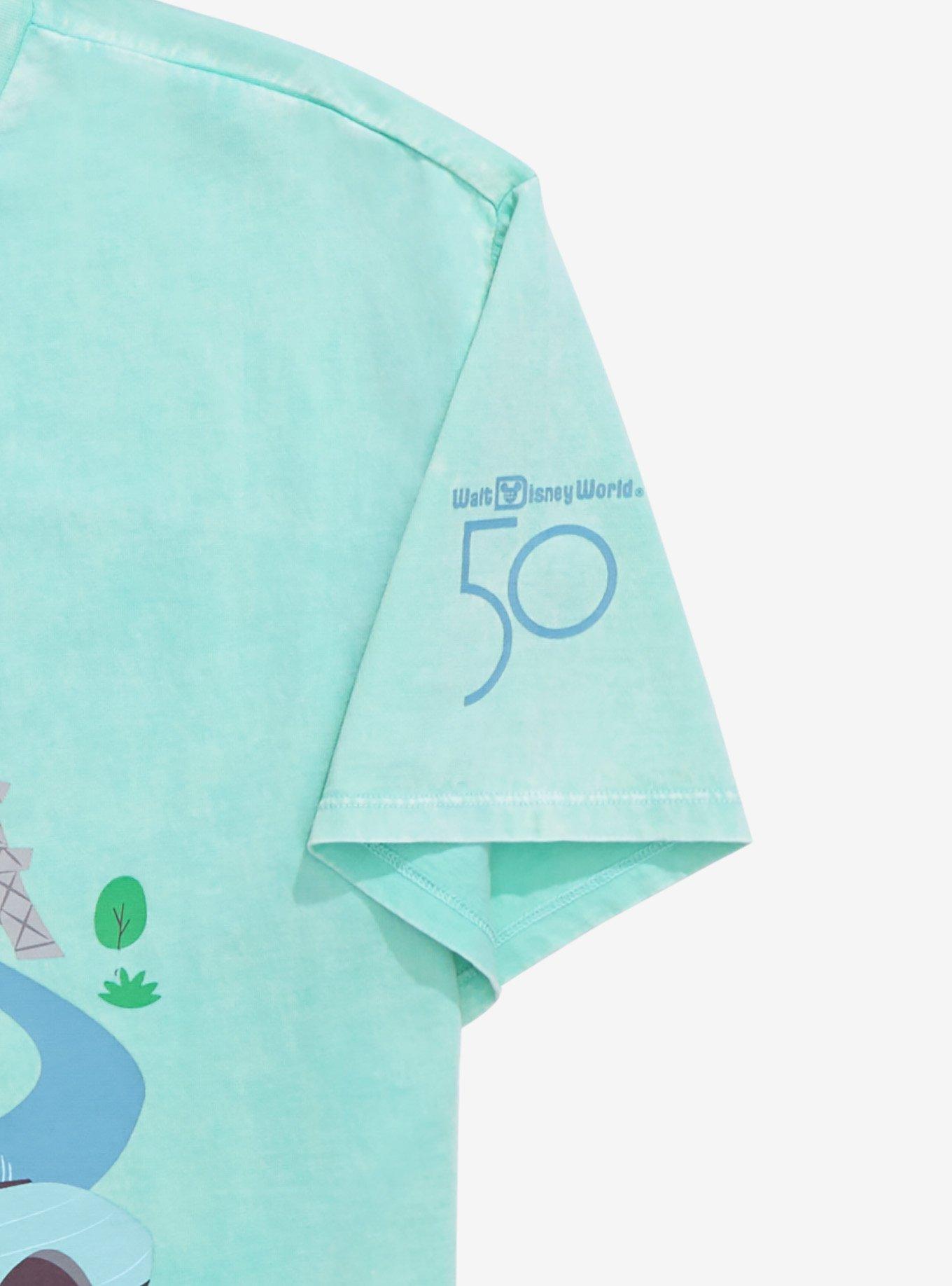 Disney Walt Disney World 50th Anniversary EPCOT T-Shirt - BoxLunch Exclusive, LIGHT BLUE, alternate