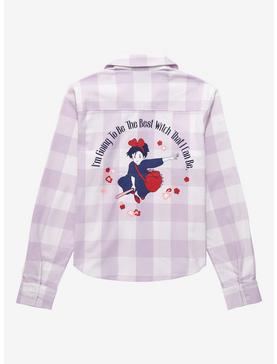 Her Universe Studio Ghibli Kiki's Delivery Service Best Witch Women's Flannel - BoxLunch Exclusive, , hi-res
