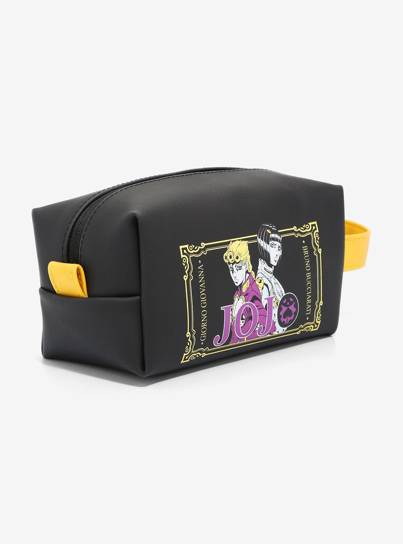 JoJo&rsquo;s Bizarre Adventure Giorno Giovanna & Bruno Bucciarati Framed Portrait Toiletries Bag - BoxLunch Exclusive, , alternate