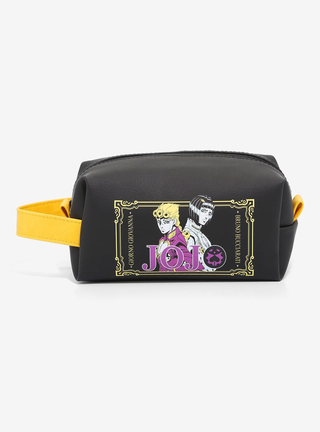 JoJo&rsquo;s Bizarre Adventure Giorno Giovanna & Bruno Bucciarati Framed Portrait Toiletries Bag - BoxLunch Exclusive, , alternate