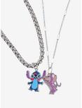 Disney Lilo & Stitch: The Series Stitch & Angel Kisses Necklace Set - BoxLunch Exclusive, , alternate