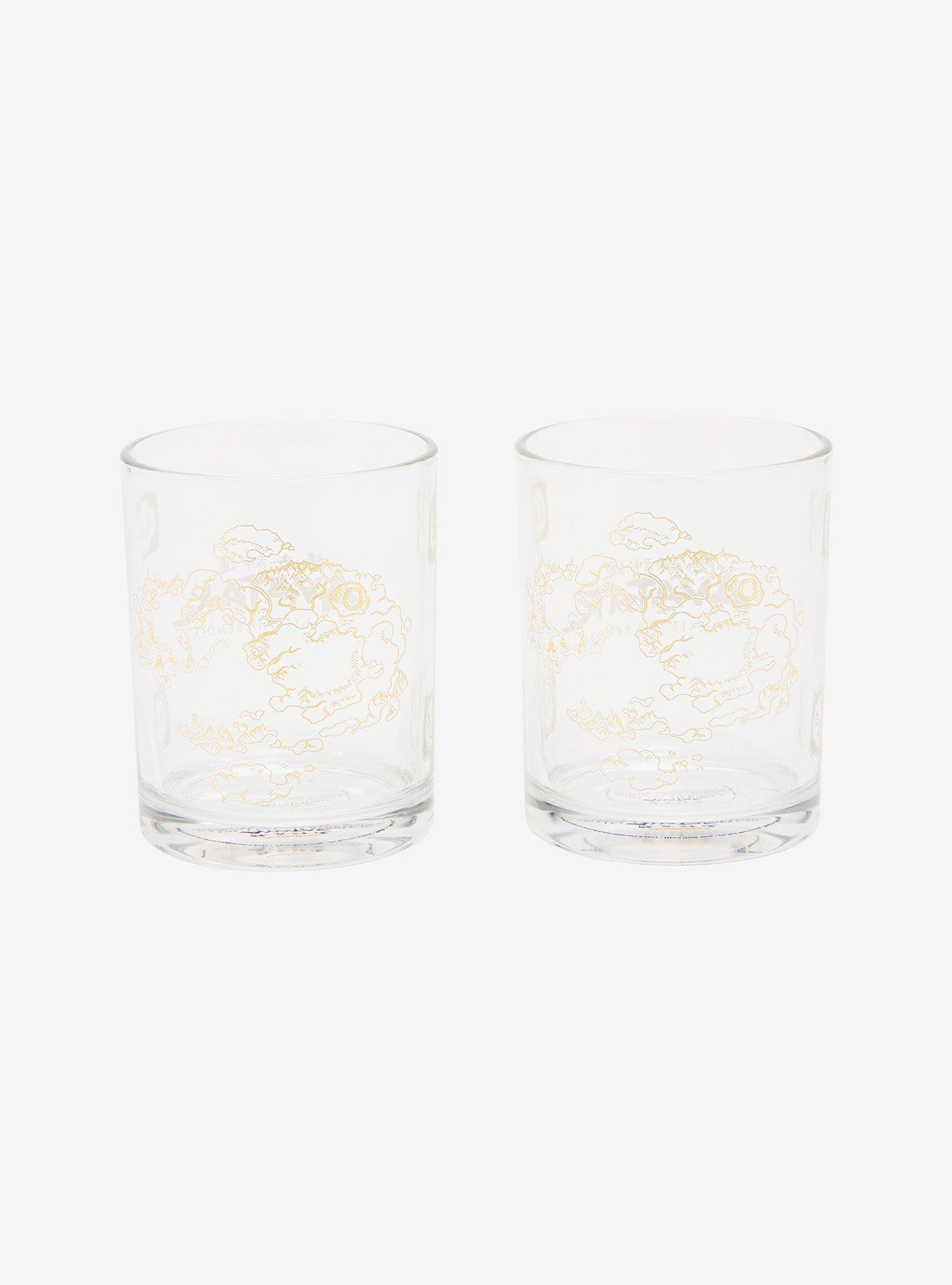 Avatar: The Last Airbender World Map Glass Cup Set, , alternate