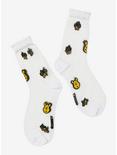 Disney Winnie the Pooh Expressions Sheer Socks - BoxLunch Exclusive, , alternate