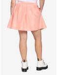 Strawberry Pastel Pink Pleated Skirt Plus Size, PINK, alternate