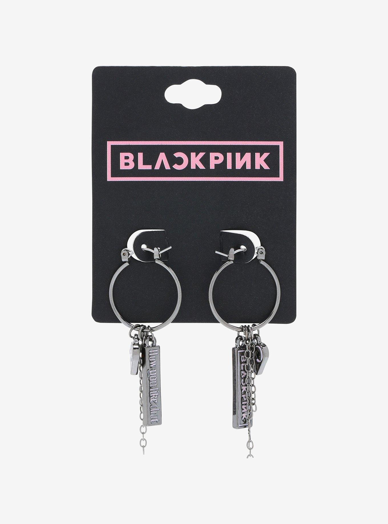 BLACKPINK Chains Mini Hoop Earrings, , alternate