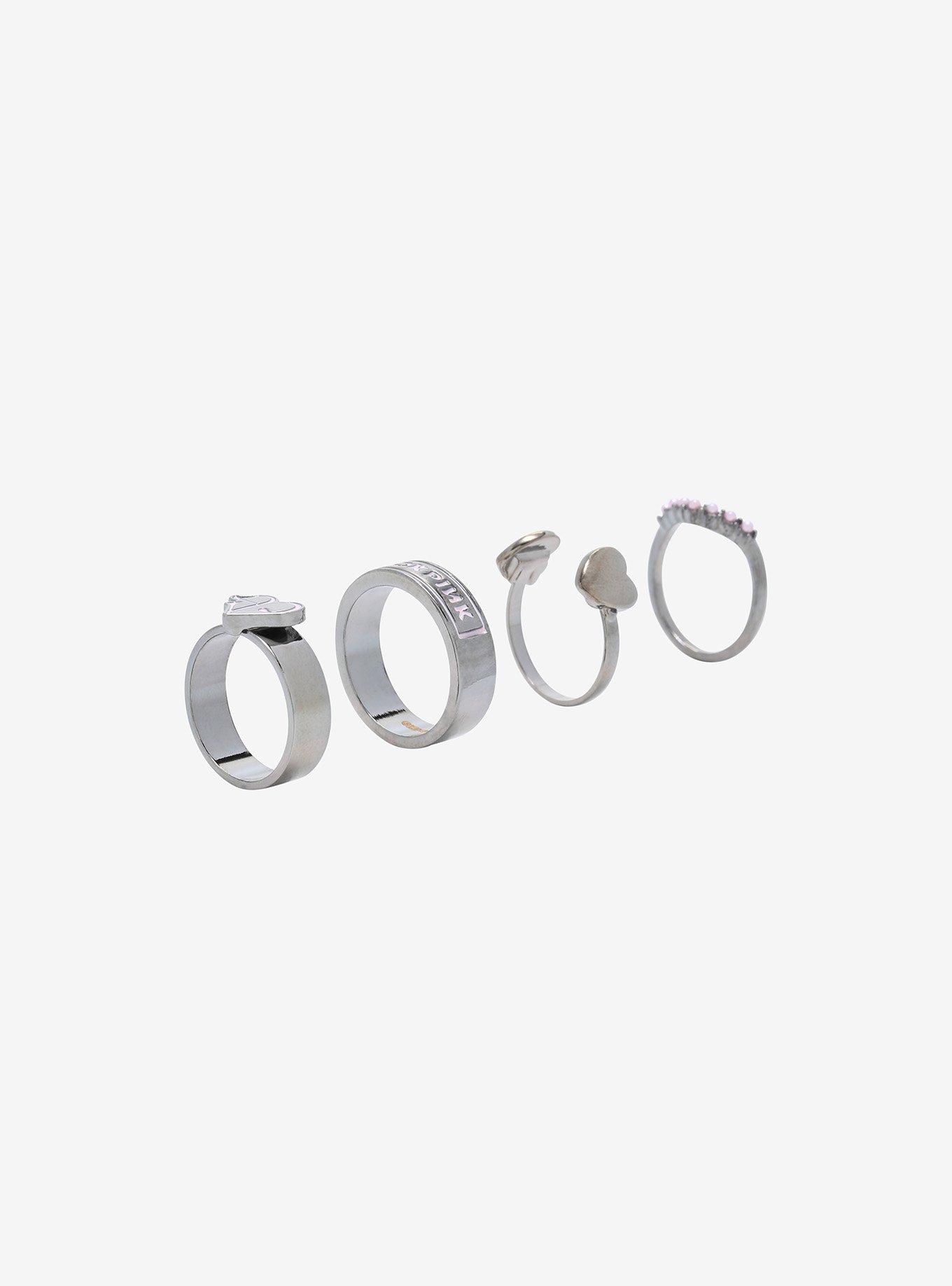 BLACKPINK Logo Ring Set, , alternate