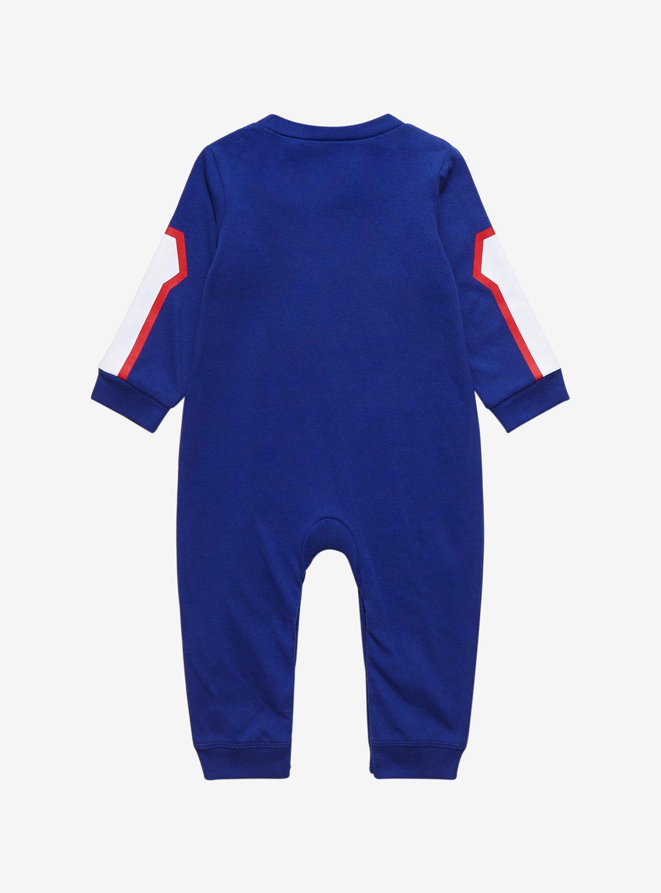 My Hero Academia Shoto Todoroki Uniform Infant One-Piece - BoxLunch Exclusive, BLUE, alternate