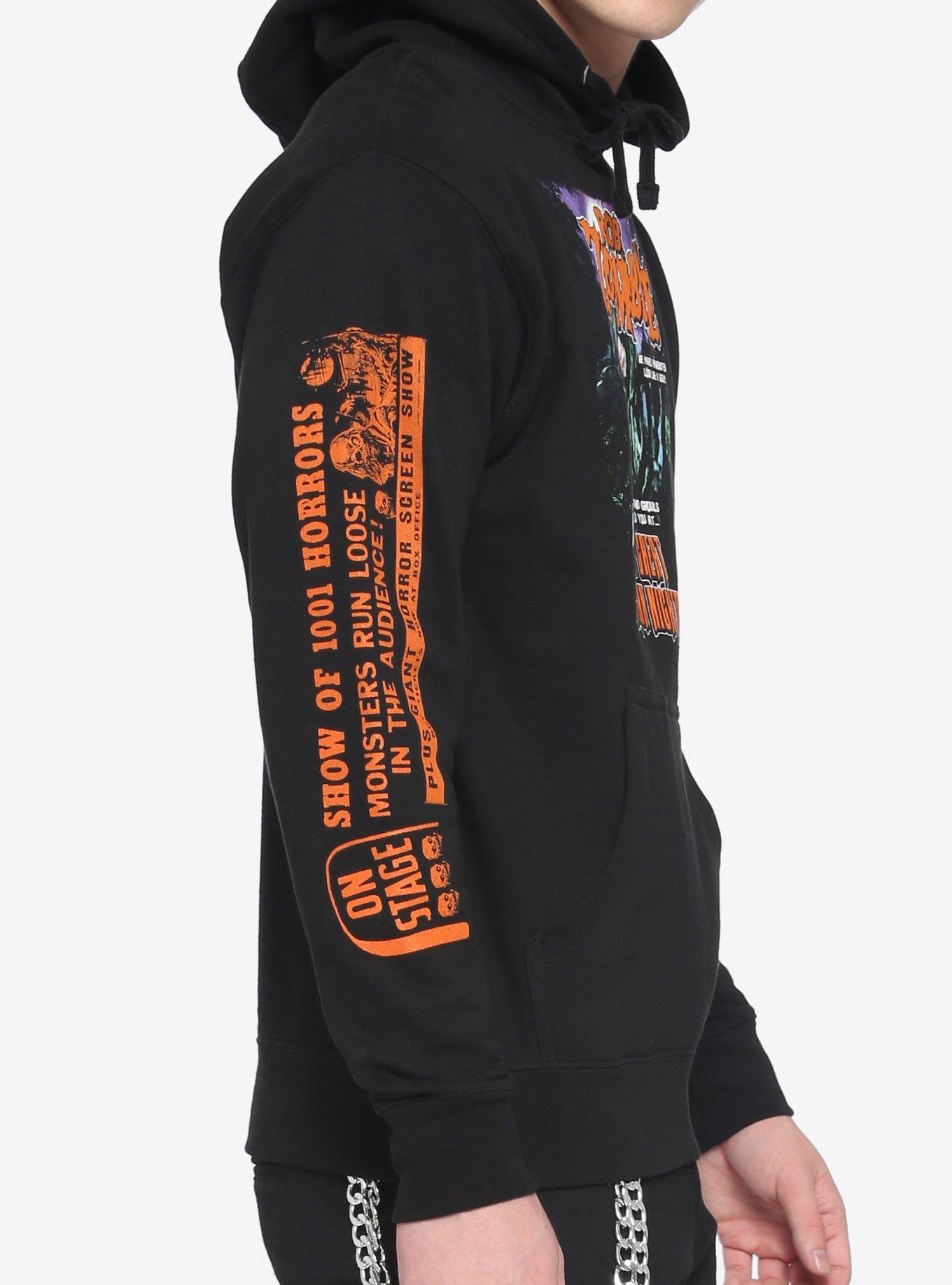 Rob Zombie The Great American Nightmare Hoodie, BLACK, alternate