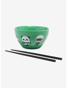 Plus Size Jujutsu Kaisen Chibi Character Ramen Bowl With Chopsticks, , hi-res