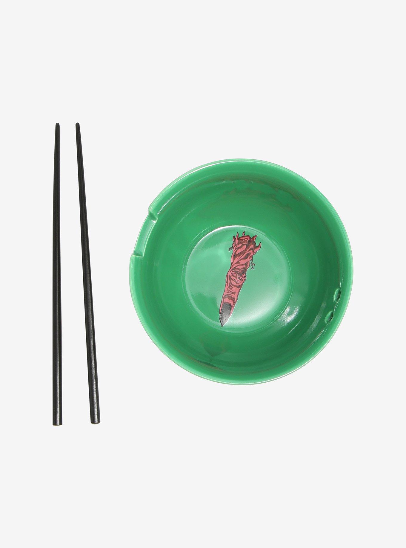 Jujutsu Kaisen Chibi Character Ramen Bowl With Chopsticks, , alternate