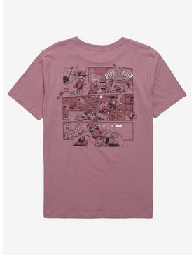 Marvel Deadpool Comic Strip T-Shirt - BoxLunch Exclusive, , hi-res