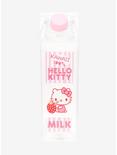 Hello Kitty Strawberry Milk Carton Water Bottle, , alternate