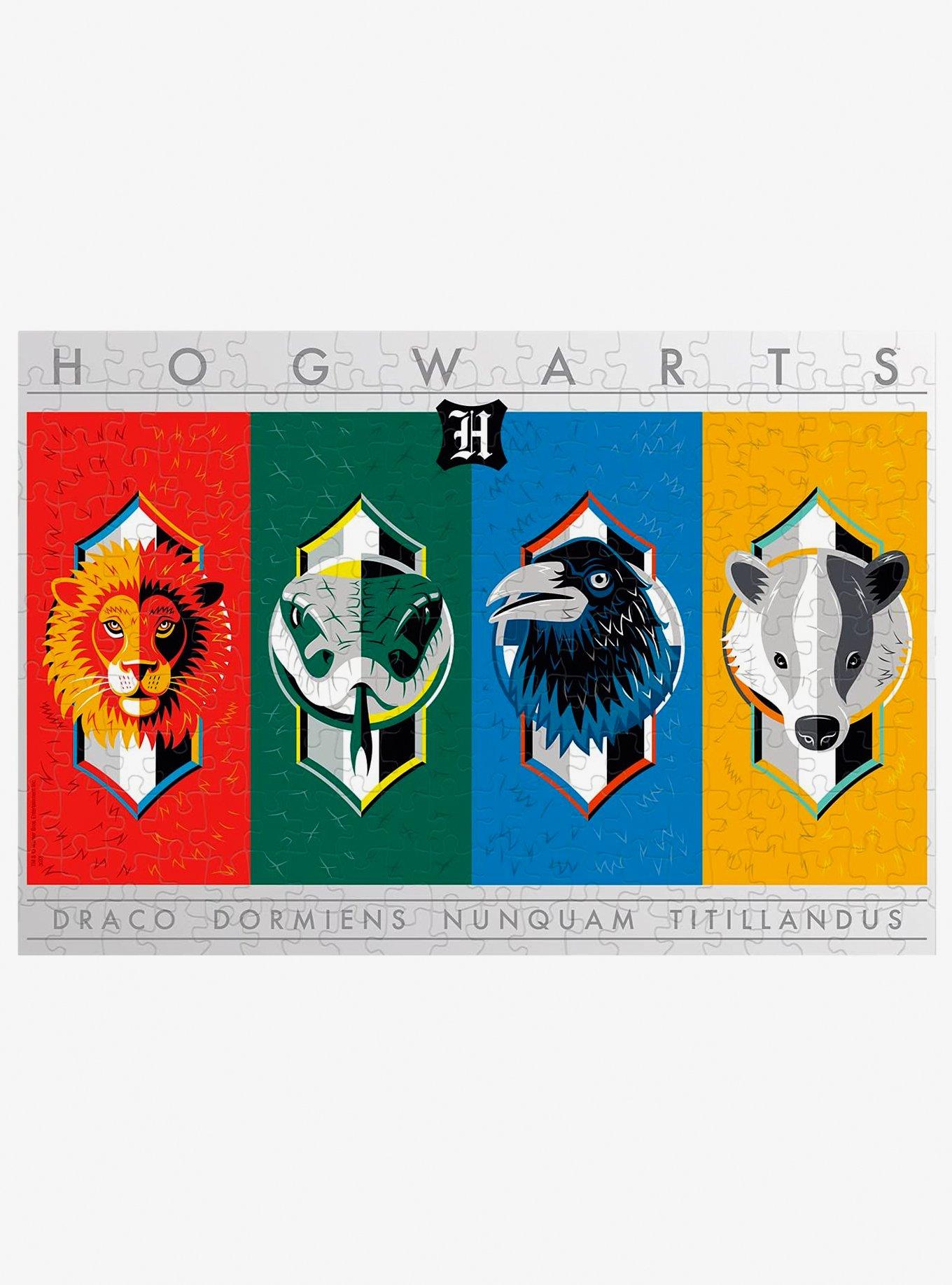 Harry Potter House Crests 500 Piece Puzzle, , hi-res