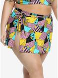 The Nightmare Before Christmas Sally Sarong Cover-Up Plus Size, MULTI, alternate