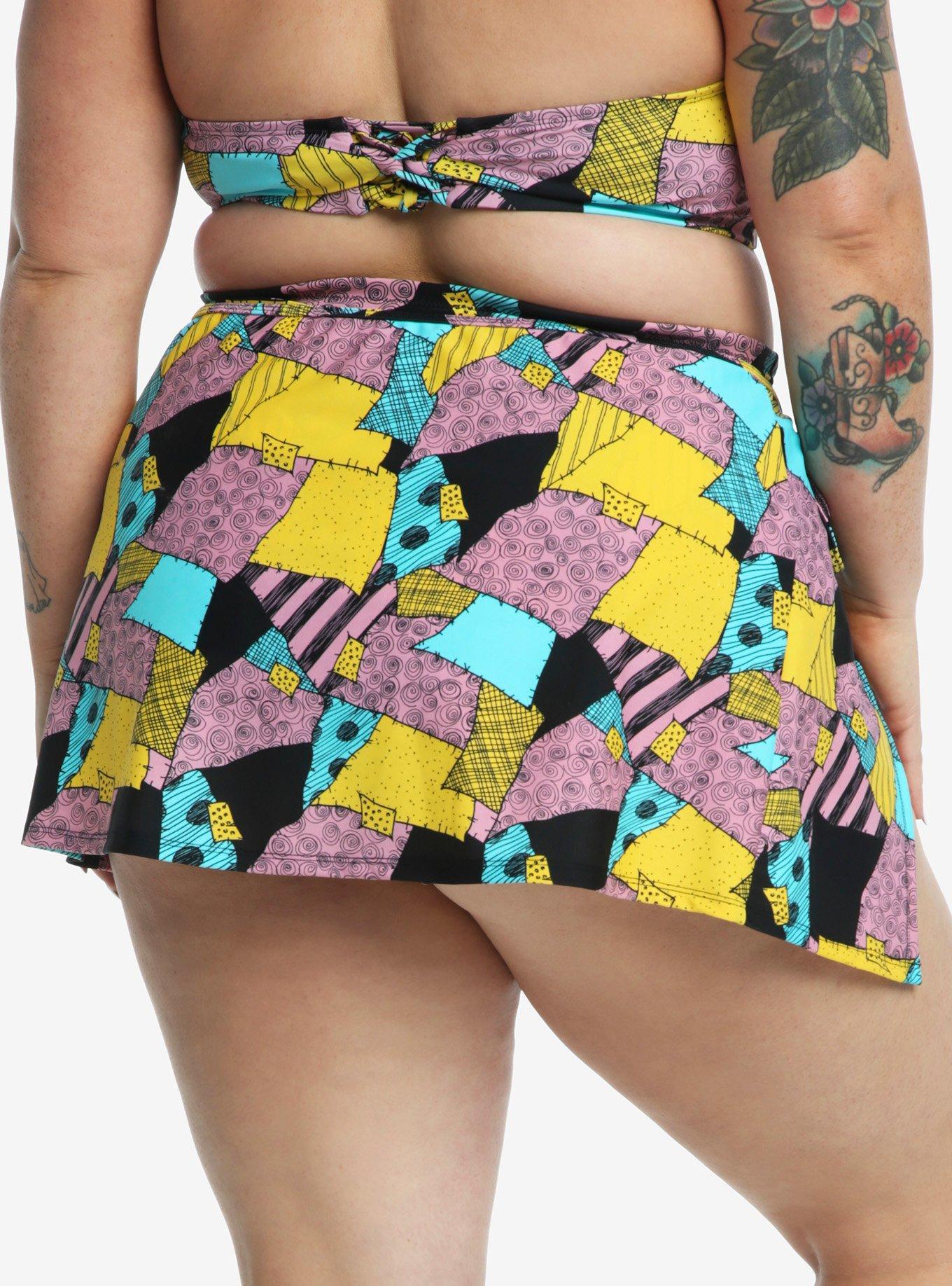 The Nightmare Before Christmas Sally Sarong Cover-Up Plus Size, MULTI, alternate