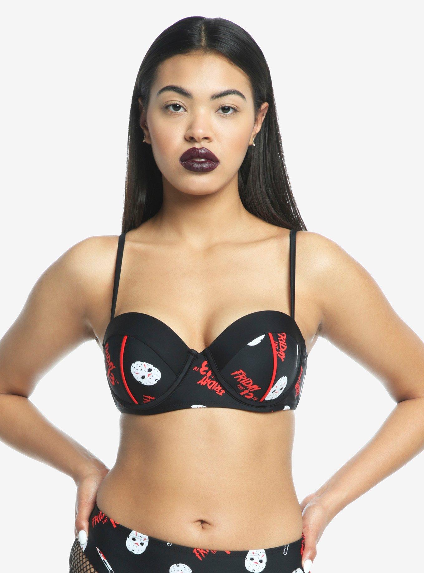 Friday The 13th Jason Mask Swim Top, MULTI, alternate