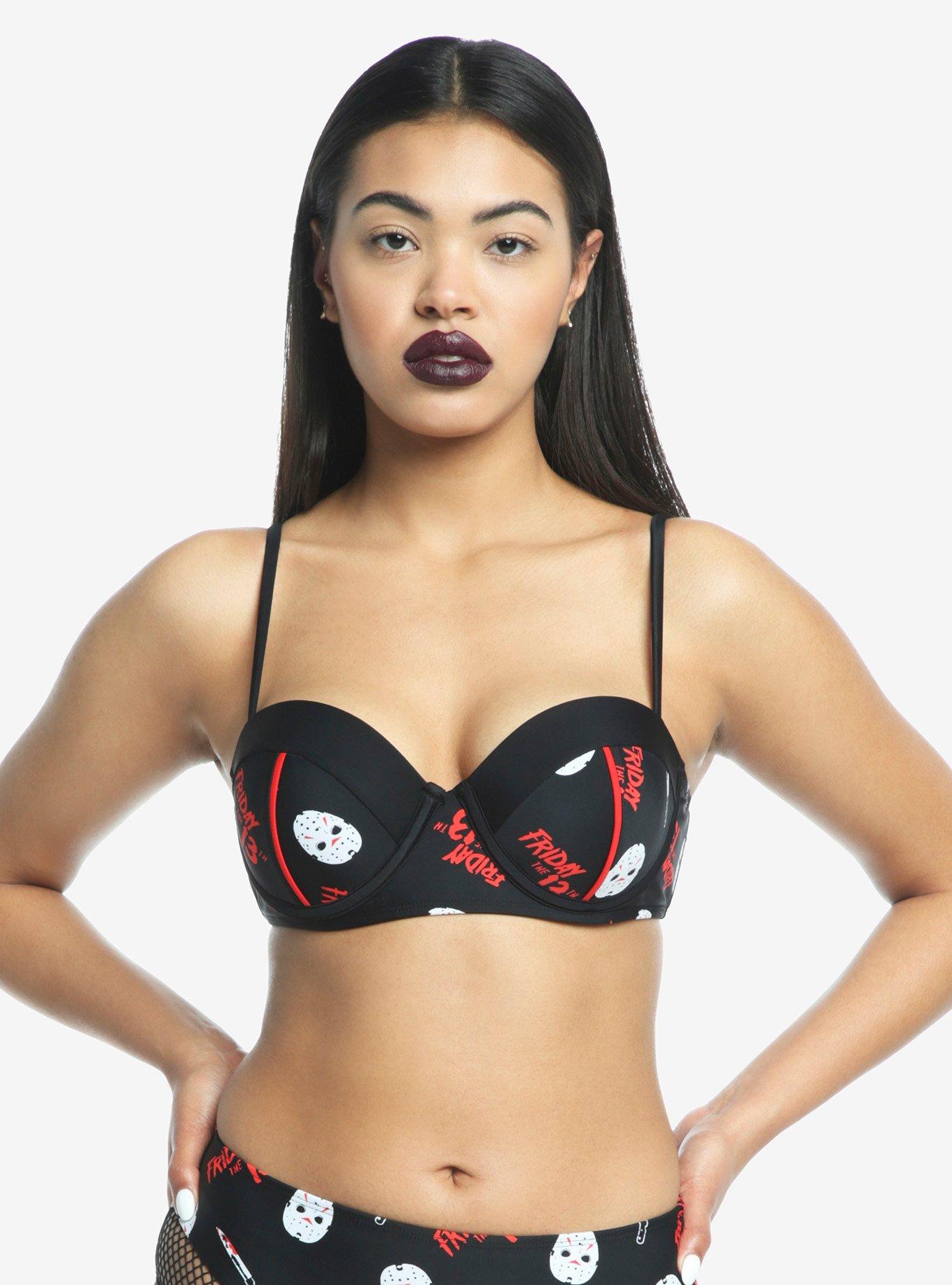 FRIDAY THE 13TH JASON MASK SWIM TOP