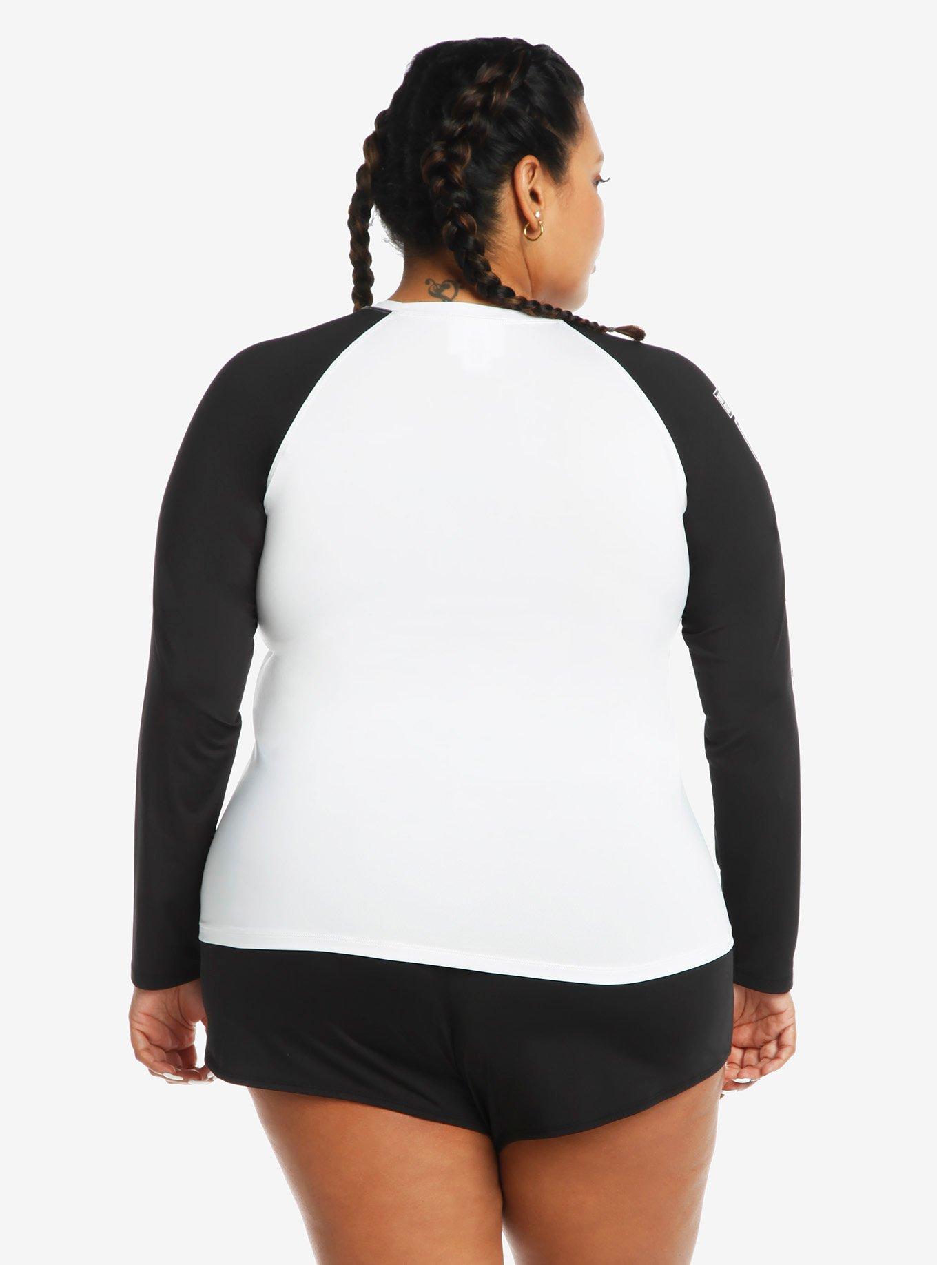 My Hero Academia Deku & Bakugo Girls Rash Guard Plus Size, MULTI, alternate