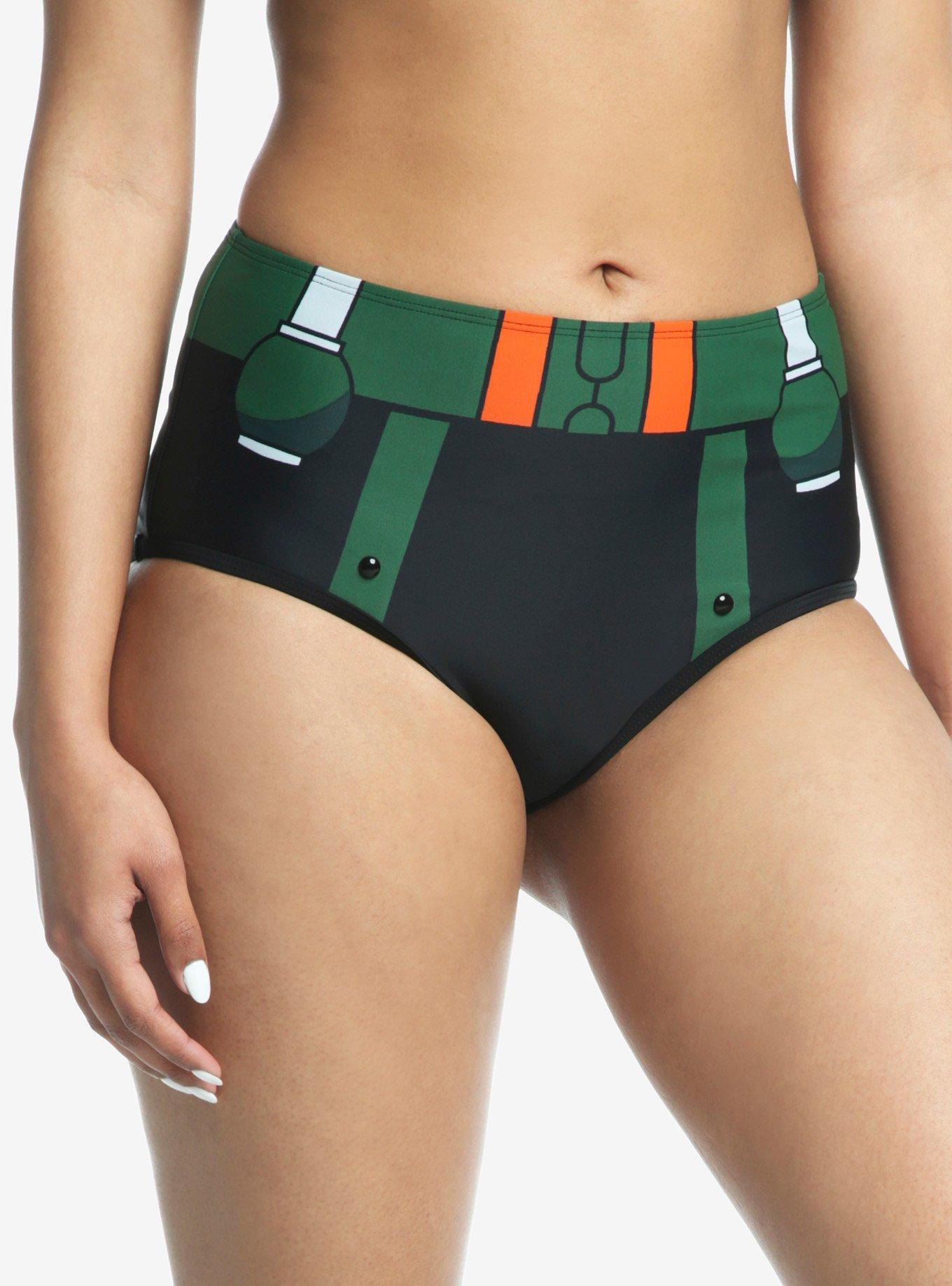 My Hero Academia Bakugo High-Waisted Swim Bottoms, MULTI, alternate