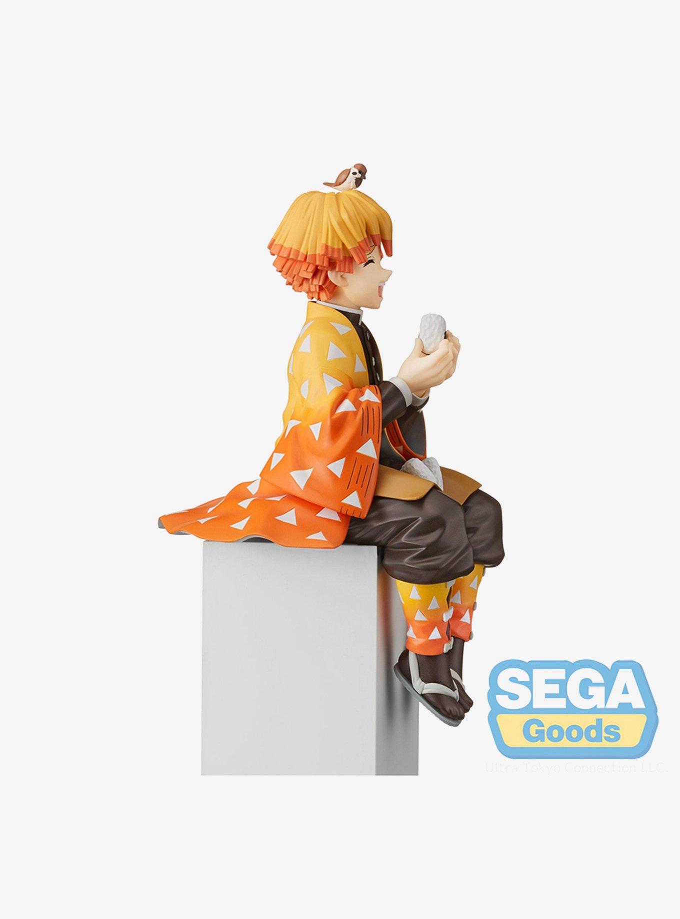 SEGA Demon Slayer: Kimetsu No Yaiba Zenitsu Agatsuma Premium Perching Figure, , alternate