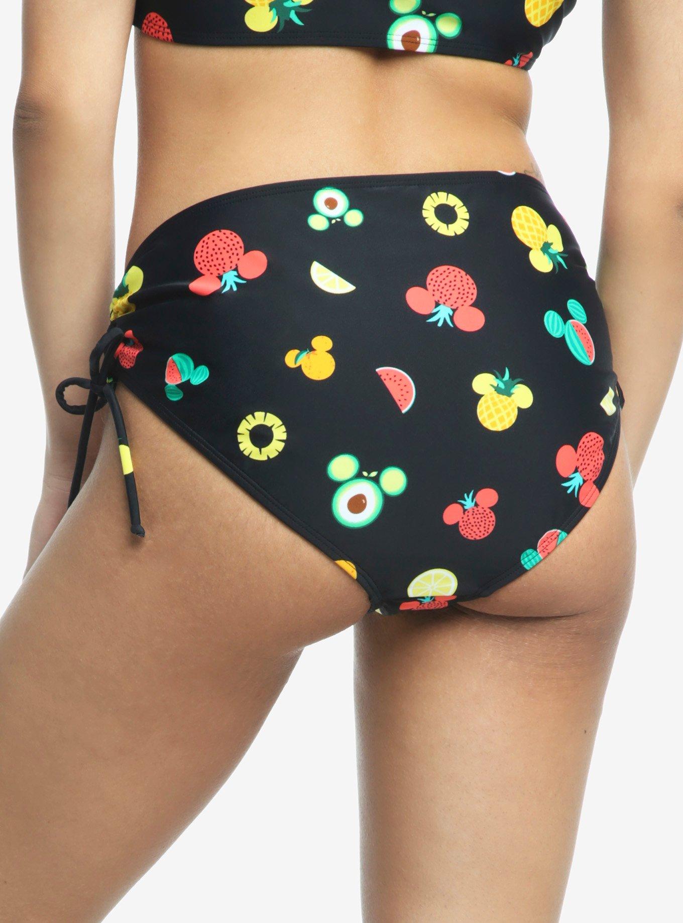 Disney Mickey Mouse Fruit Cinched Swim Bottoms, MULTI, alternate