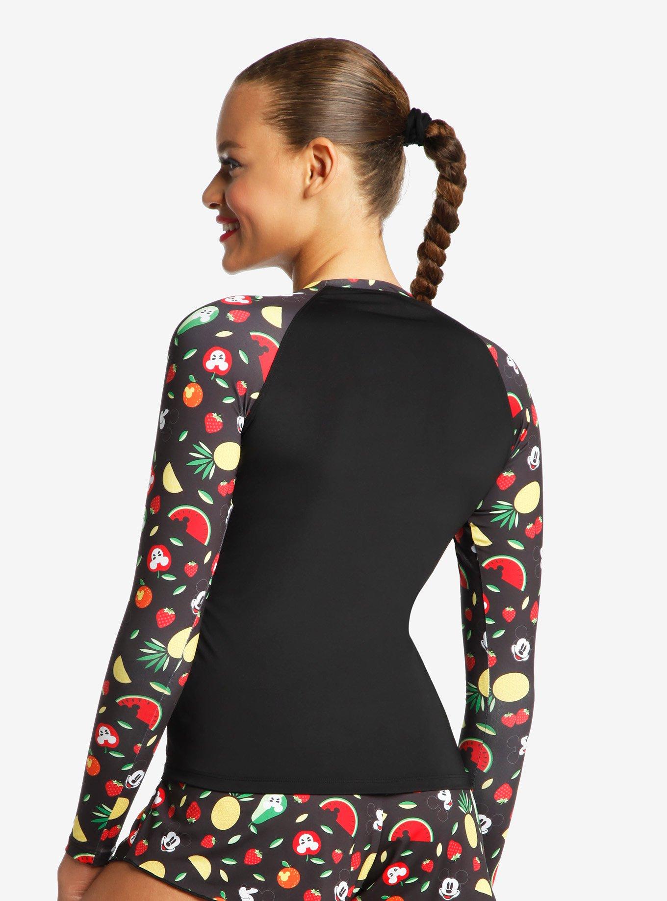 Disney Mickey Mouse Fruit Girls Rash Guard, MULTI, alternate