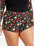 Disney Mickey Mouse Fruit Girls Boardshorts Plus Size, MULTI, alternate