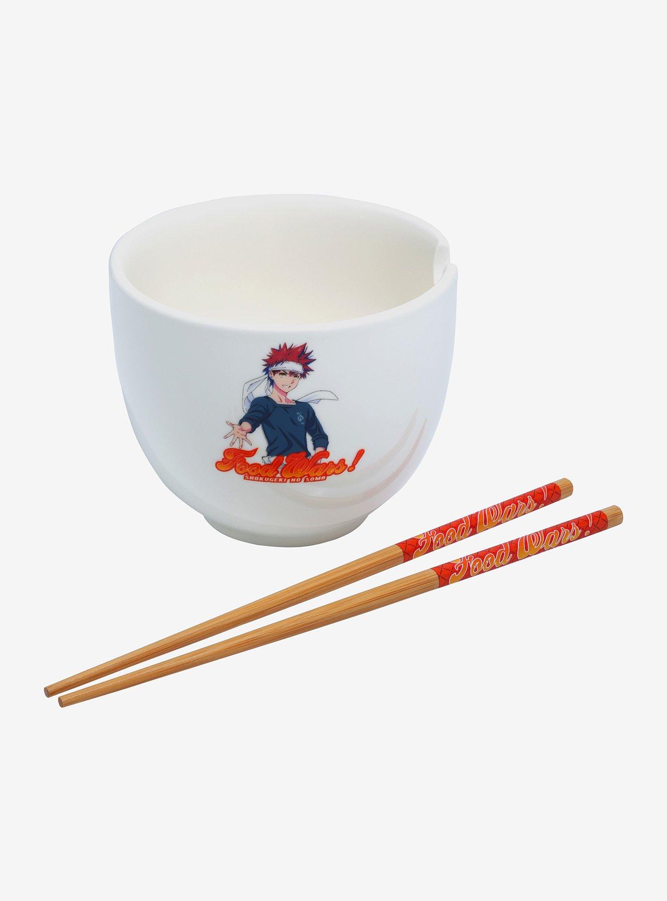 Food Wars!: Shokugeki No Soma Ramen Bowl With Chopsticks, , alternate