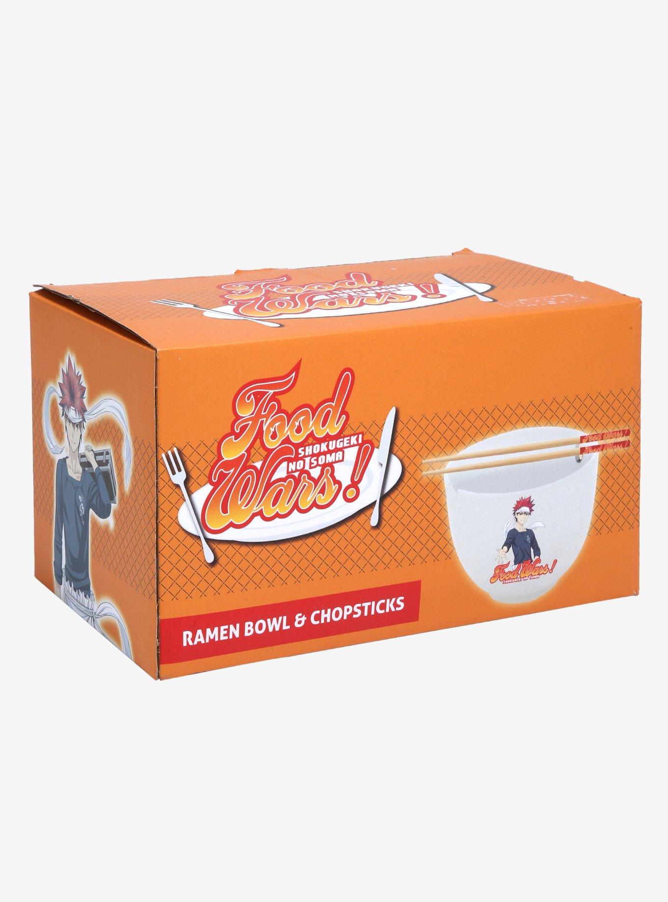 Food Wars!: Shokugeki No Soma Ramen Bowl With Chopsticks, , alternate