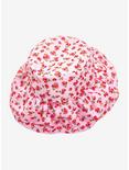 Pink Strawberry Bonnet Hat, , alternate
