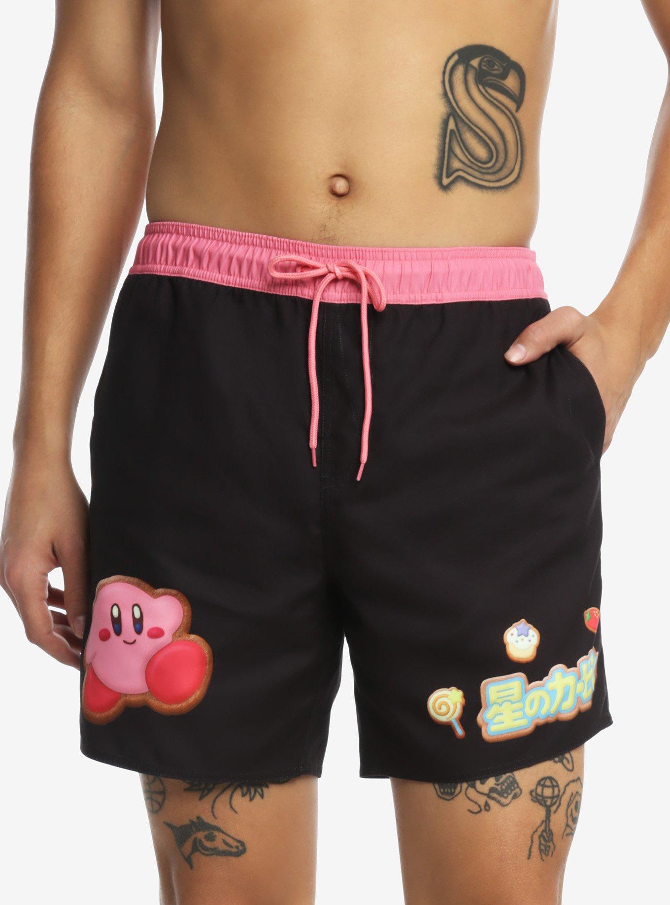 Kirby Sweets Swim Trunks, PINK, alternate