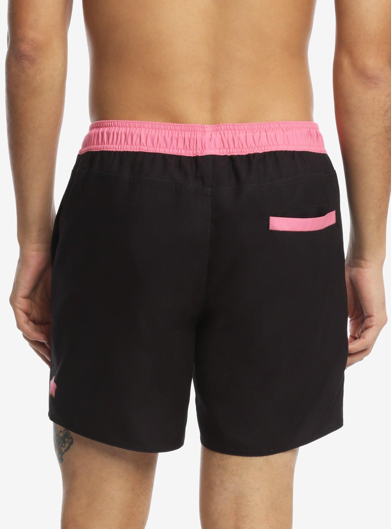 Kirby Sweets Swim Trunks, PINK, alternate