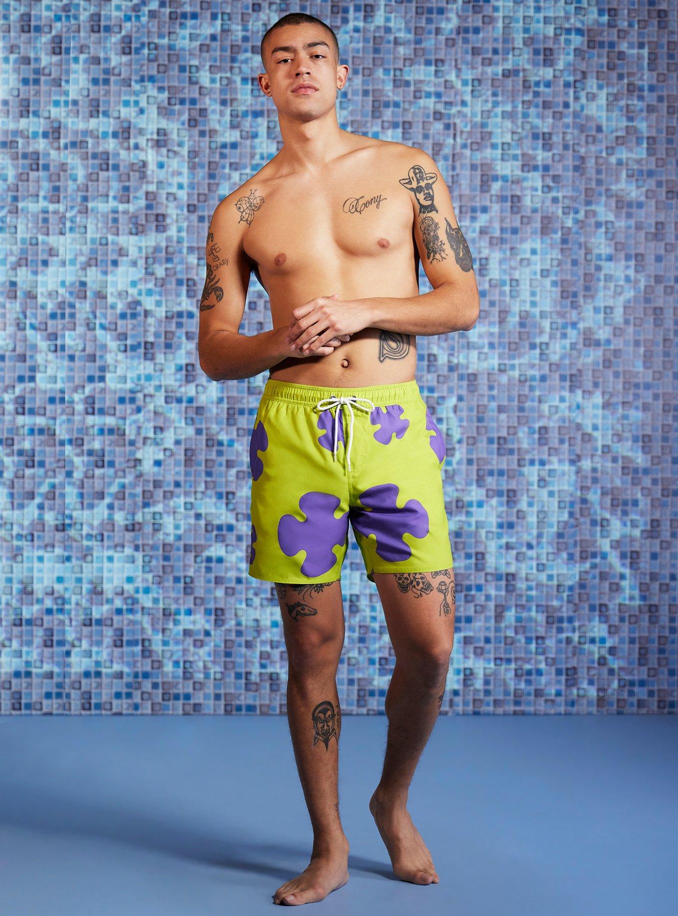 SpongeBob SquarePants Patrick Cosplay Swim Trunks, MULTI, alternate