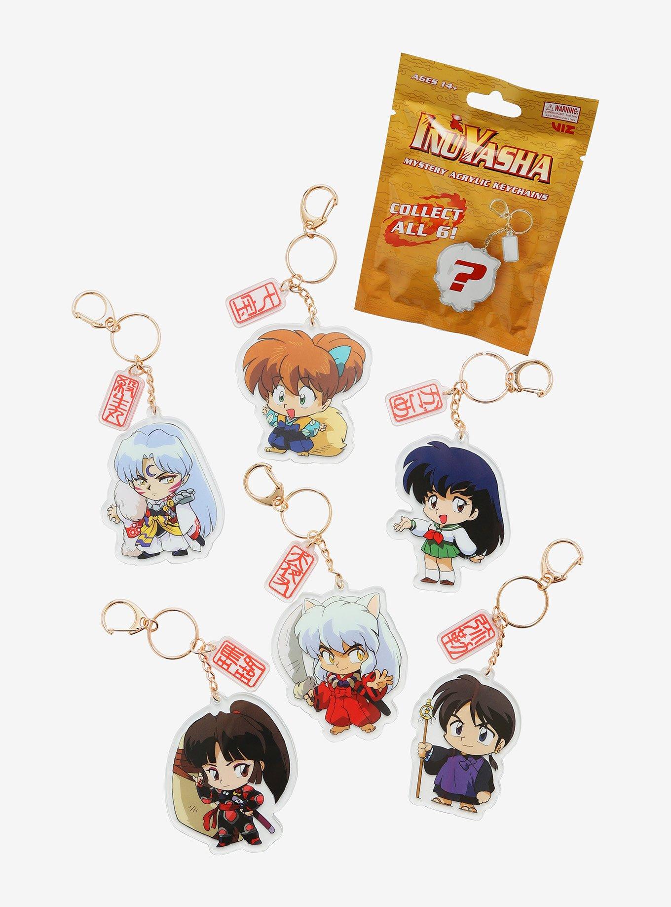 InuYasha Chibi Characters Mystery Blind Bag Acrylic Keychains, , alternate