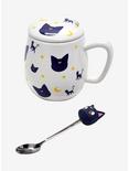 Sailor Moon Luna Mug With Lid & Spoon, , alternate