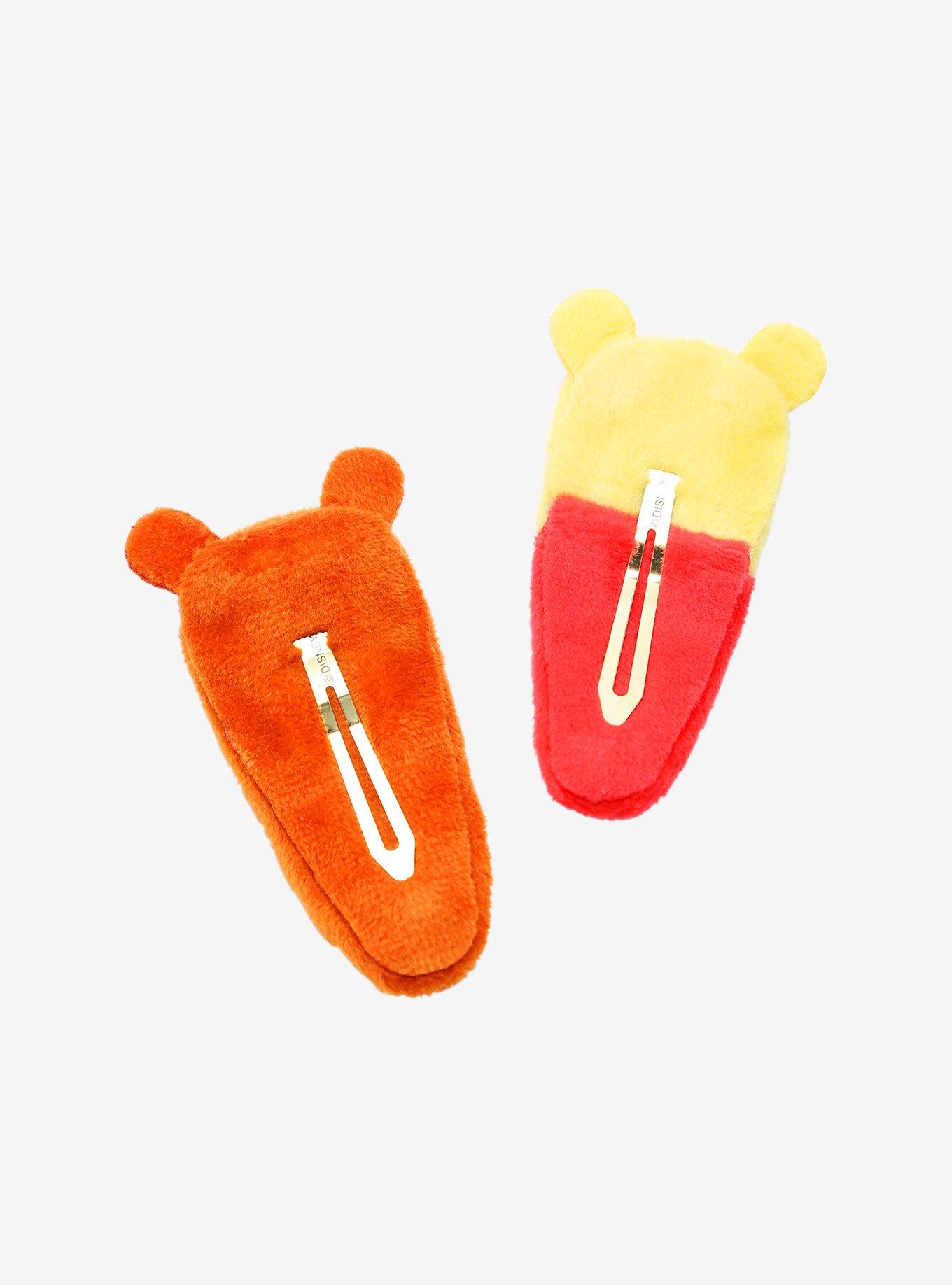 Disney Winnie the Pooh Tigger & Pooh Figural Hair Clip Set - BoxLunch Exclusive, , alternate