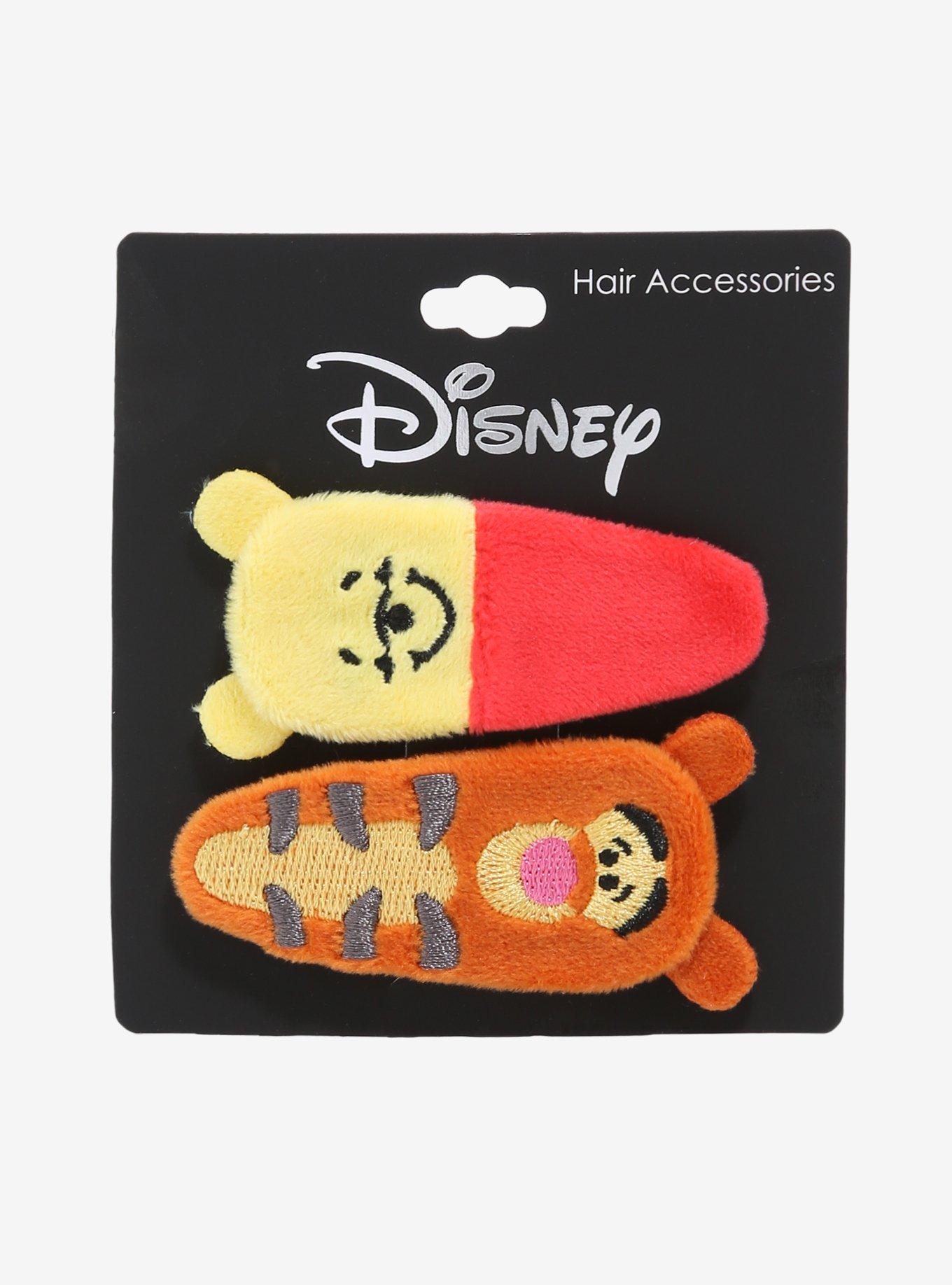 Disney Winnie the Pooh Tigger & Pooh Figural Hair Clip Set - BoxLunch Exclusive, , alternate