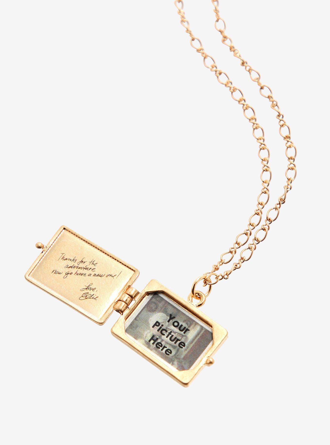 Disney Pixar Up Adventure Book Locket Necklace - BoxLunch Exclusive, , alternate