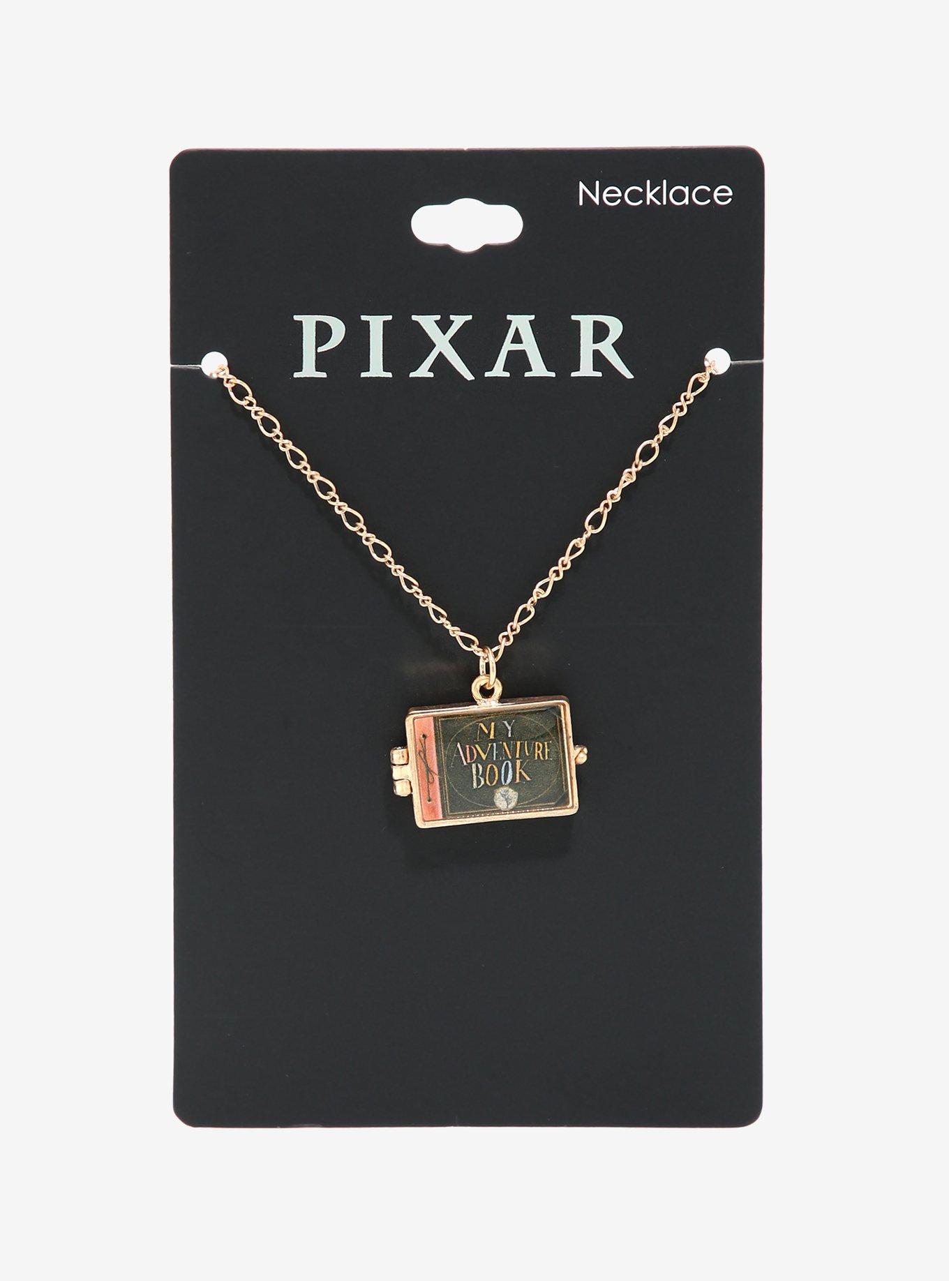 Disney Pixar Up Adventure Book Locket Necklace - BoxLunch Exclusive, , alternate