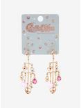 Sailor Moon Cosmic Heart Compact Multi-Charm Drop Earrings - BoxLunch Exclusive, , alternate