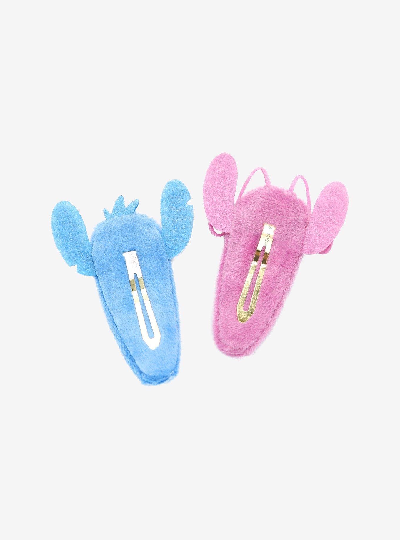 Disney Lilo & Stitch Angel & Stitch Figural Hair Clips - BoxLunch Exclusive, , alternate